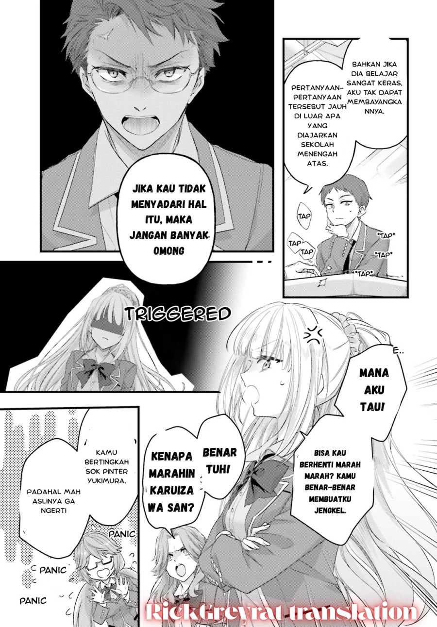 Youkoso Jitsuryoku Shijou Shugi no Kyoushitsu e 2-nensei-hen 2nd Stage chapter 1