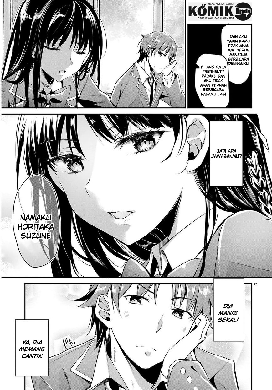 Youkoso Jitsuryoku Shijou Shugi no Kyoushitsu e chapter 1