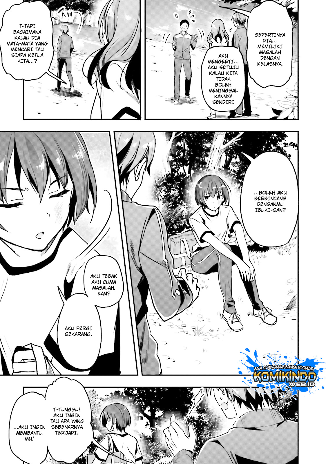 Youkoso Jitsuryoku Shijou Shugi no Kyoushitsu e chapter 18