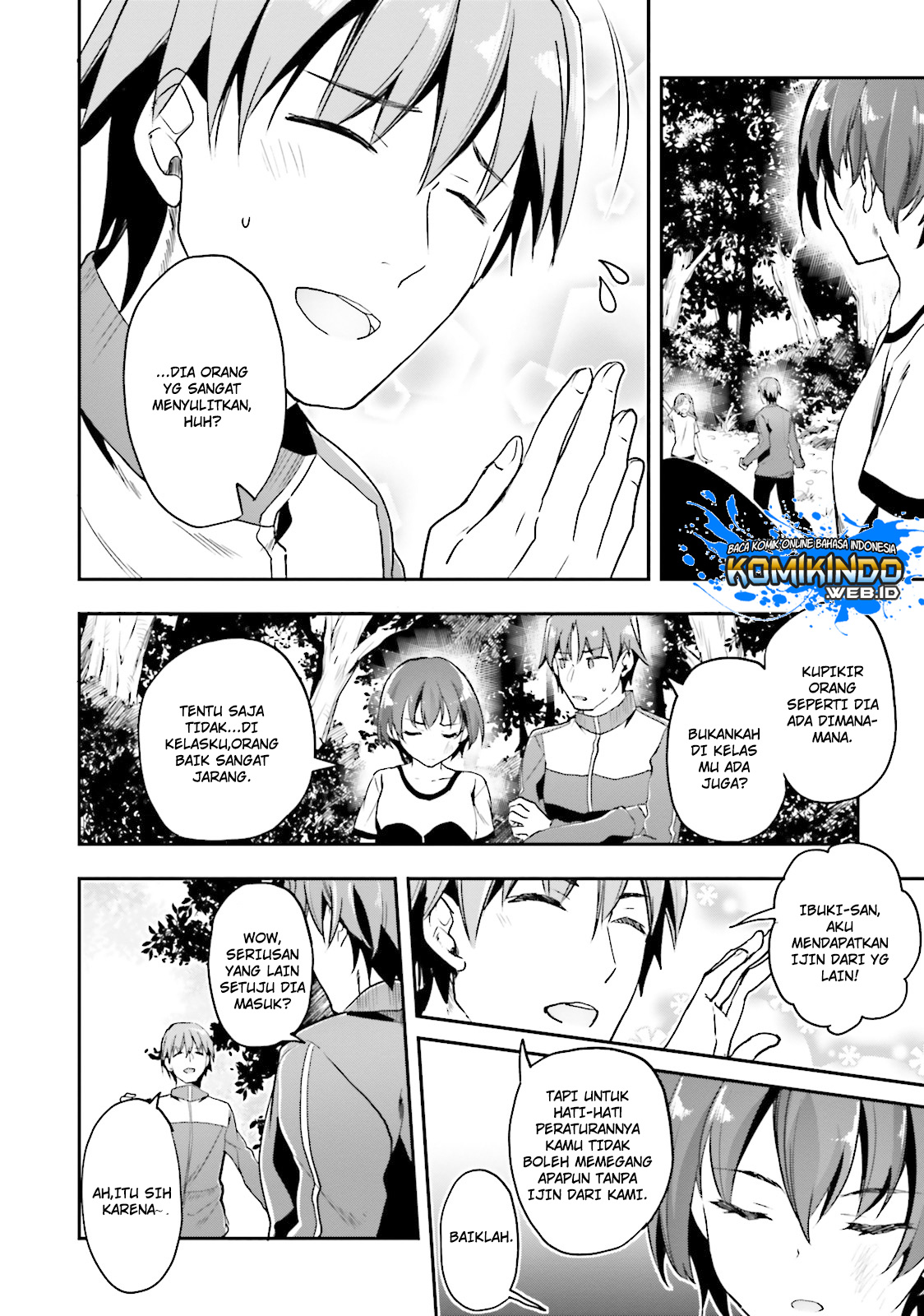 Youkoso Jitsuryoku Shijou Shugi no Kyoushitsu e chapter 18