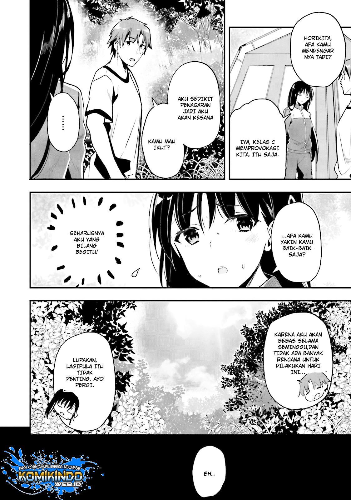 Youkoso Jitsuryoku Shijou Shugi no Kyoushitsu e chapter 18