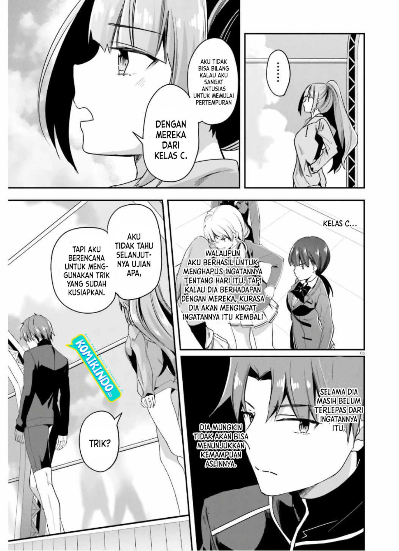 Youkoso Jitsuryoku Shijou Shugi no Kyoushitsu e chapter 55