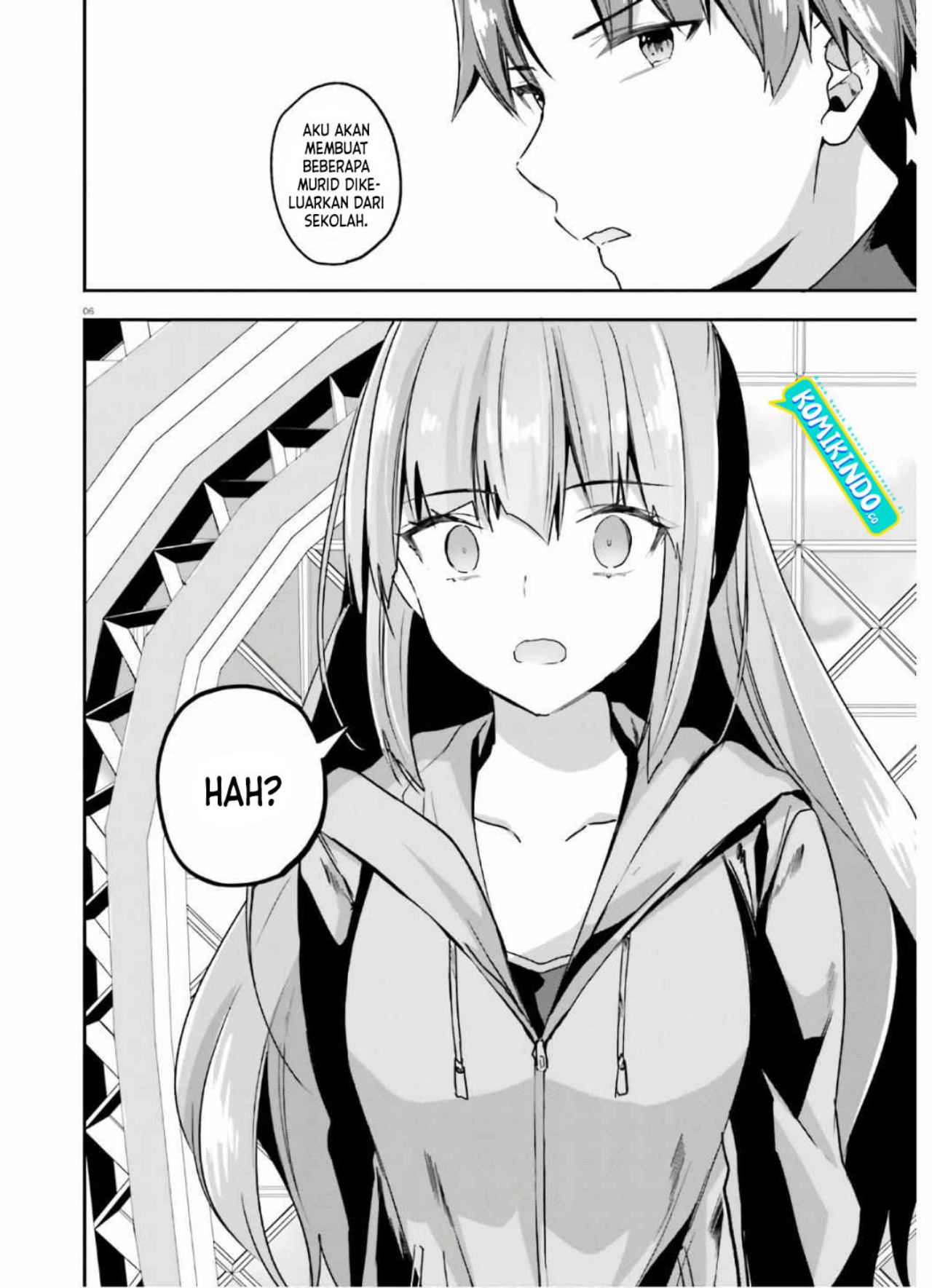 Youkoso Jitsuryoku Shijou Shugi no Kyoushitsu e chapter 55