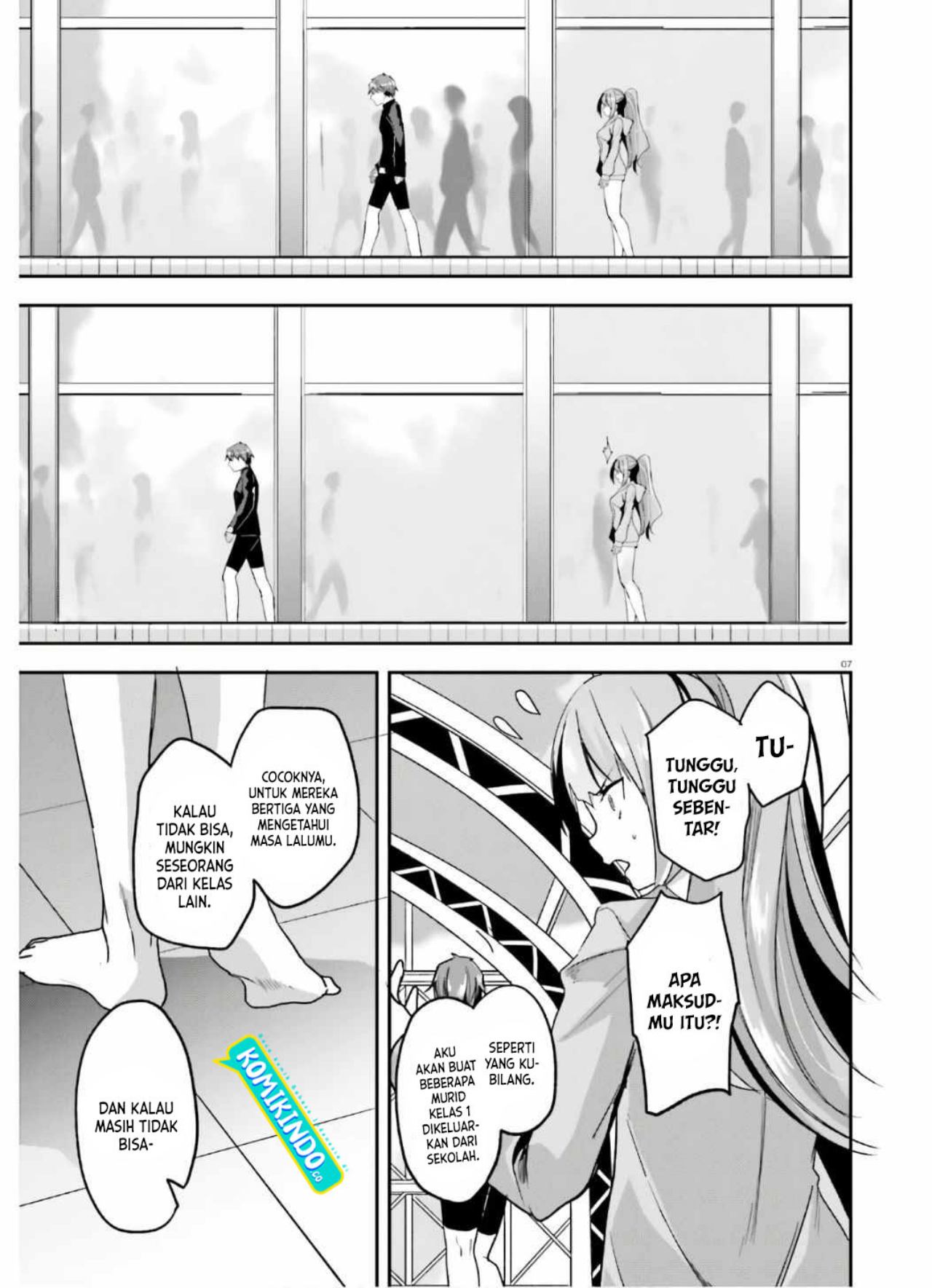 Youkoso Jitsuryoku Shijou Shugi no Kyoushitsu e chapter 55