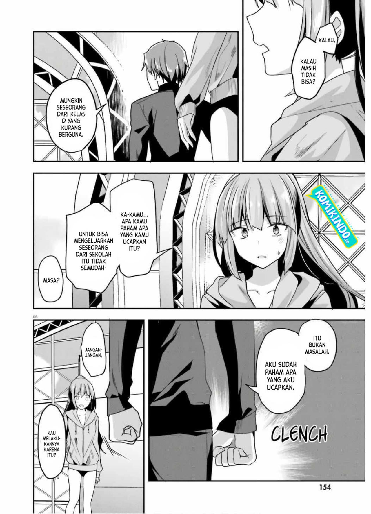 Youkoso Jitsuryoku Shijou Shugi no Kyoushitsu e chapter 55