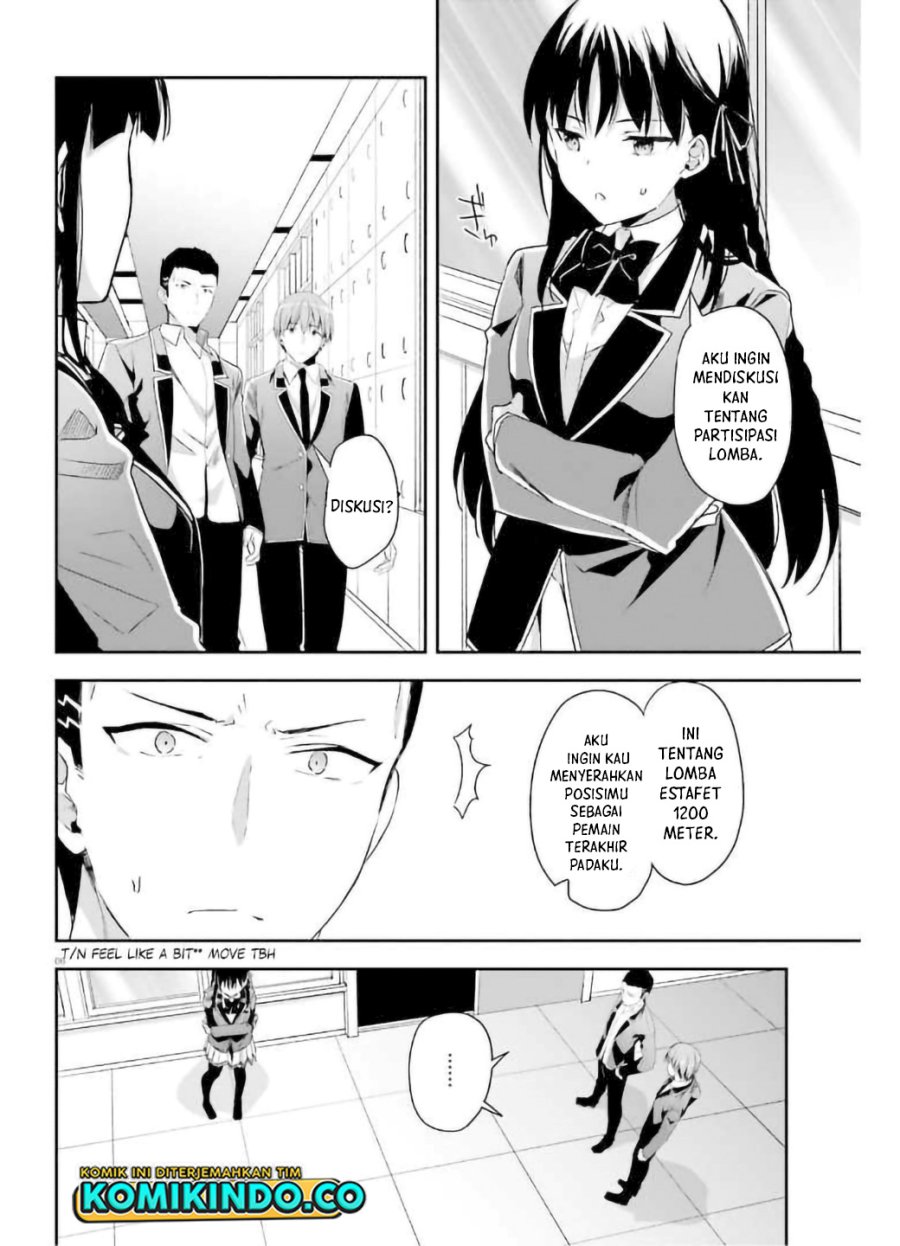 Youkoso Jitsuryoku Shijou Shugi no Kyoushitsu e chapter 63