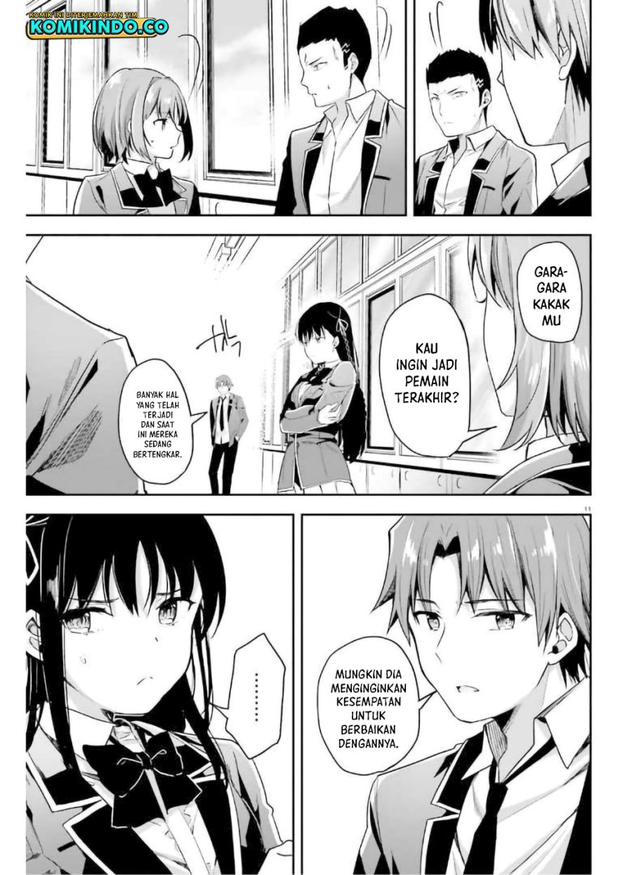 Youkoso Jitsuryoku Shijou Shugi no Kyoushitsu e chapter 63