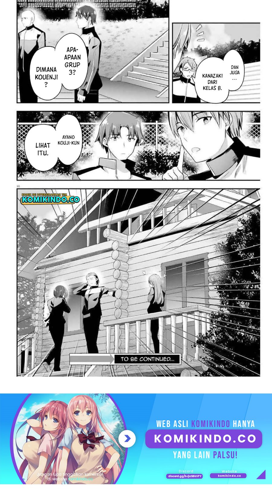 Youkoso Jitsuryoku Shijou Shugi no Kyoushitsu e chapter 63