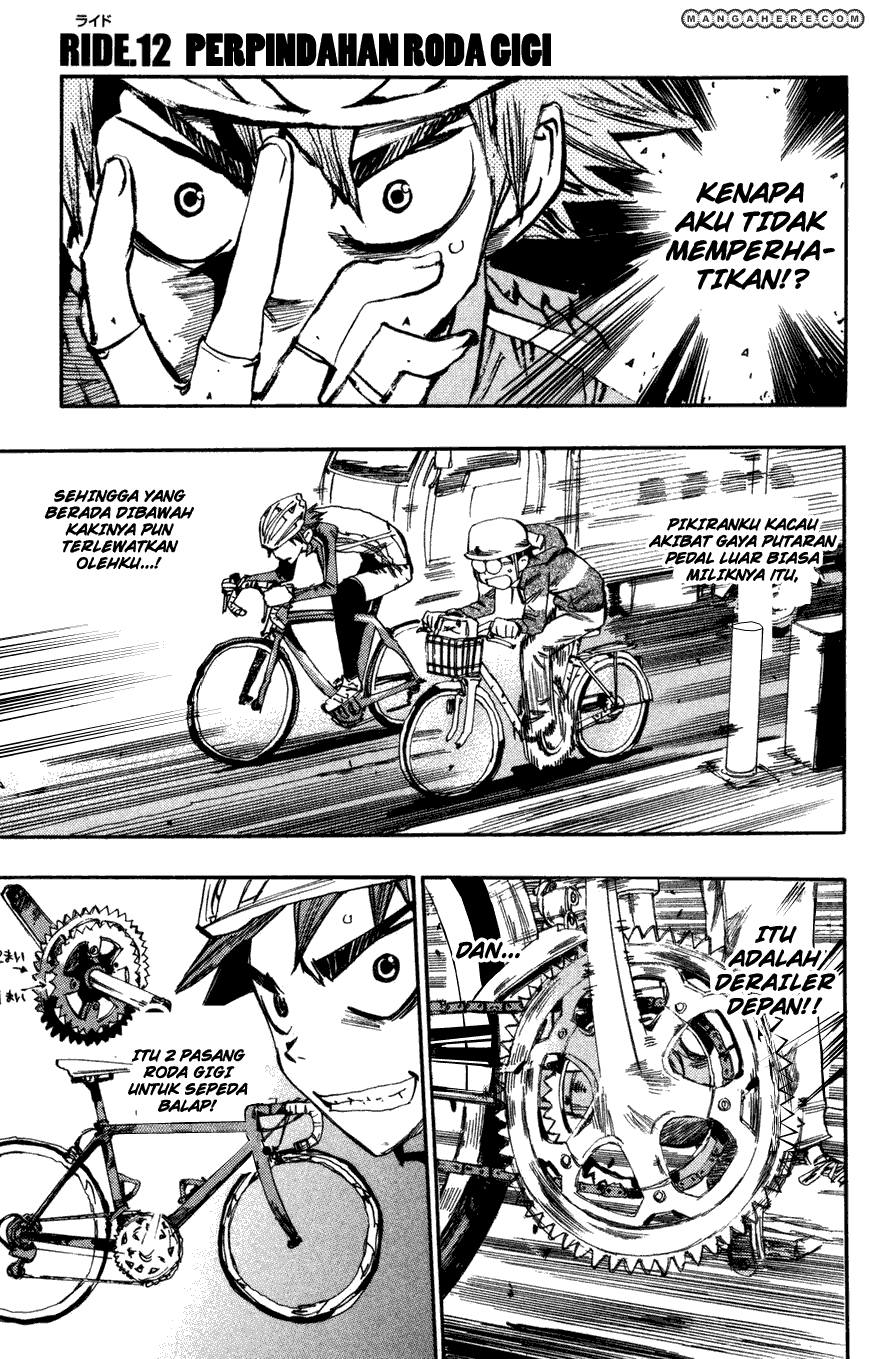 Yowamushi Pedal chapter 12