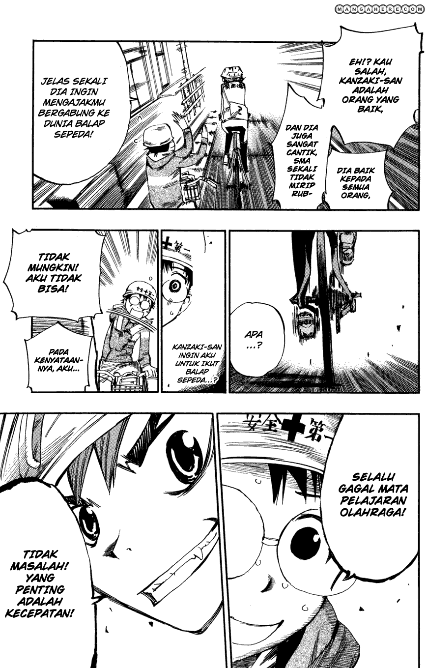 Yowamushi Pedal chapter 12