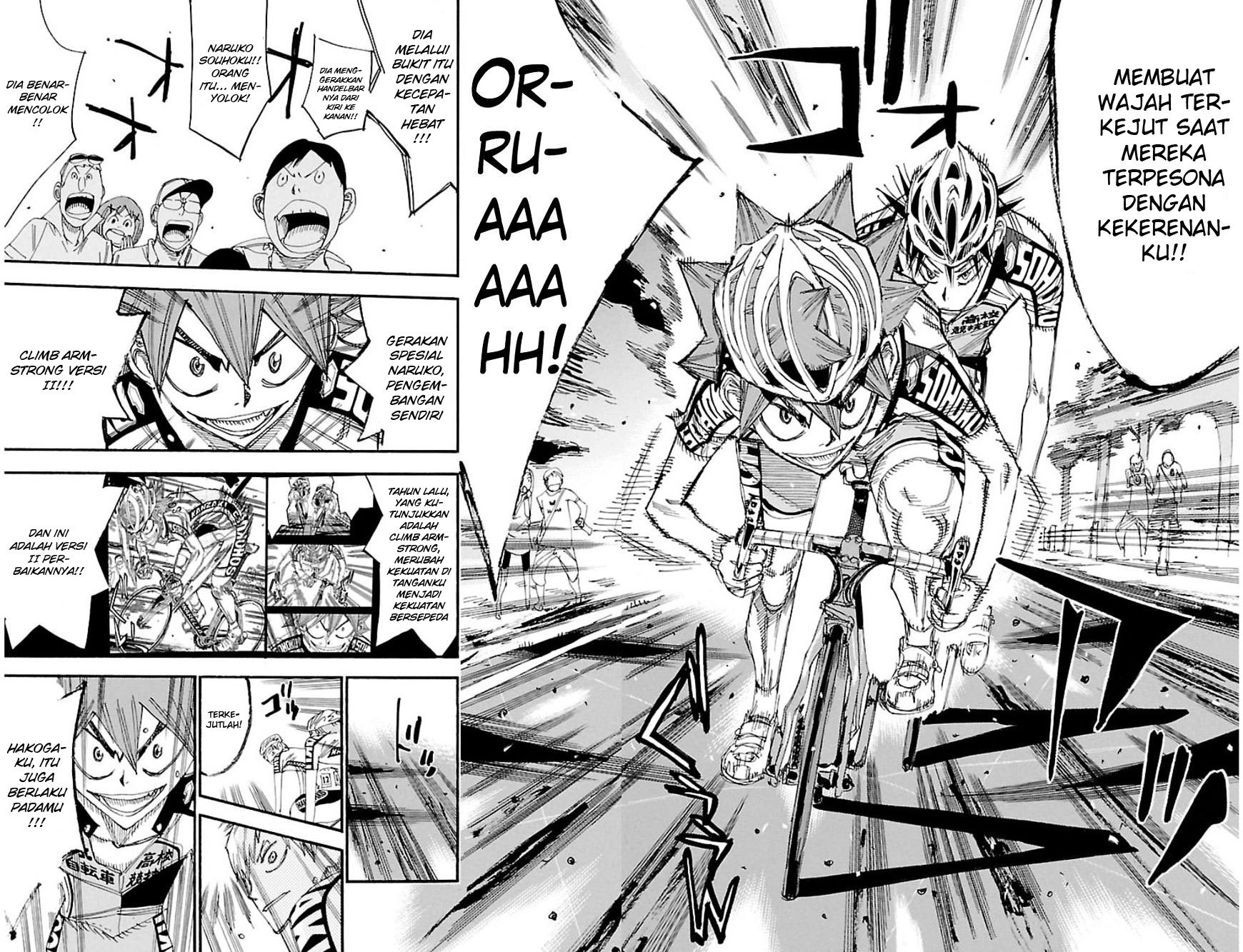 Yowamushi Pedal chapter 336
