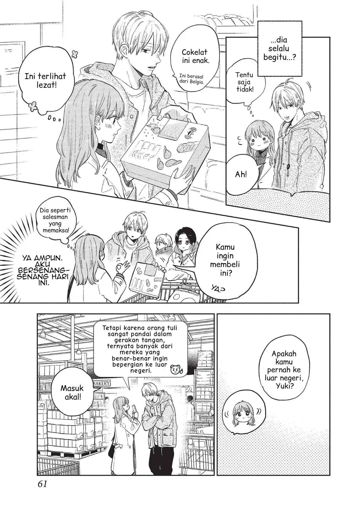 Yubisaki to Renren chapter 6