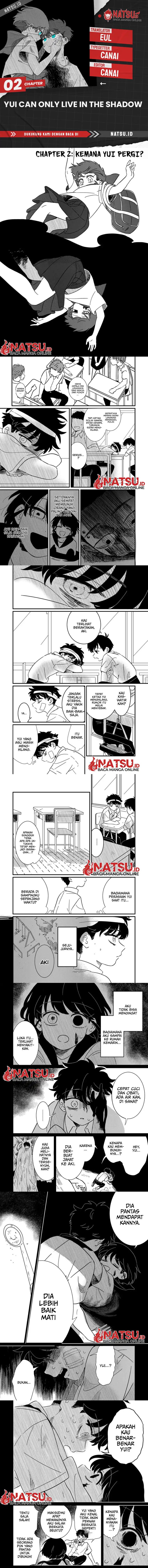 Yui Can Only Live In the Shadows chapter 2