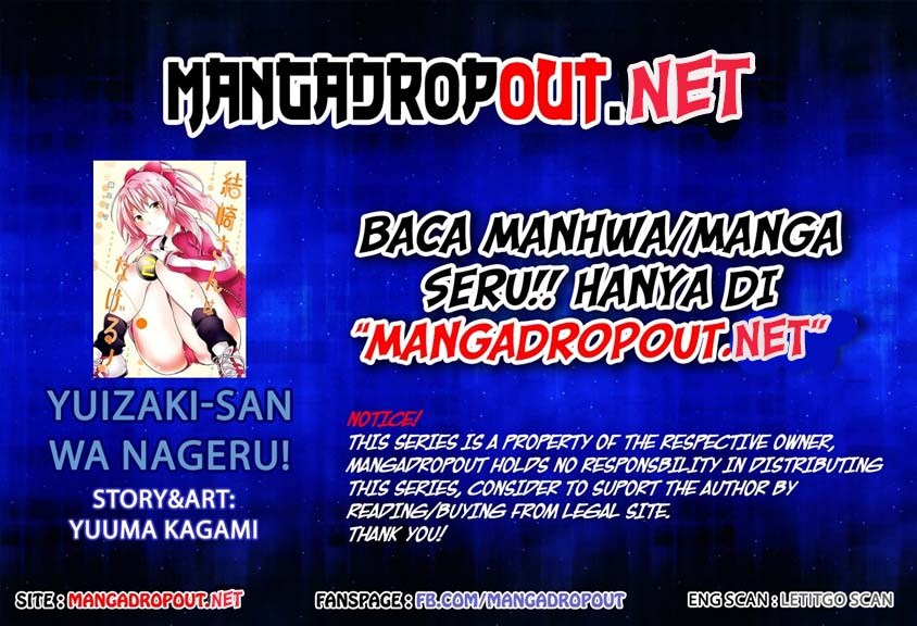 Yuizaki-san wa Nageru! Chapter 21 Bahasa Indonesia