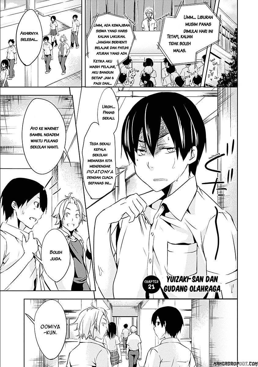 Yuizaki-san wa Nageru! Chapter 21 Bahasa Indonesia