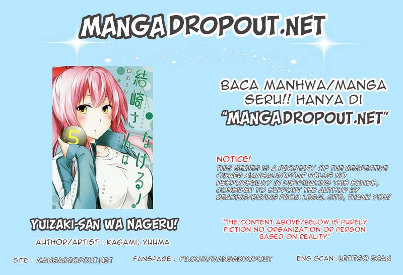 Yuizaki-san wa Nageru! Chapter 36 Bahasa Indonesia