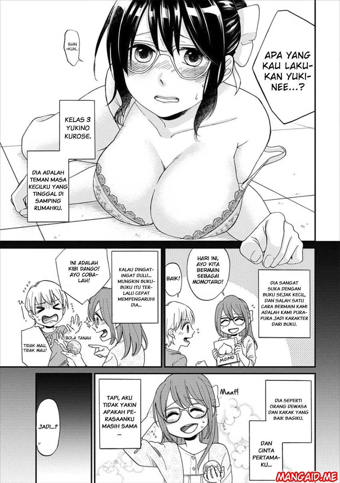 Yuki Nee-chan no Kan-nou Gokko Chapter 01 Bahasa Indonesia