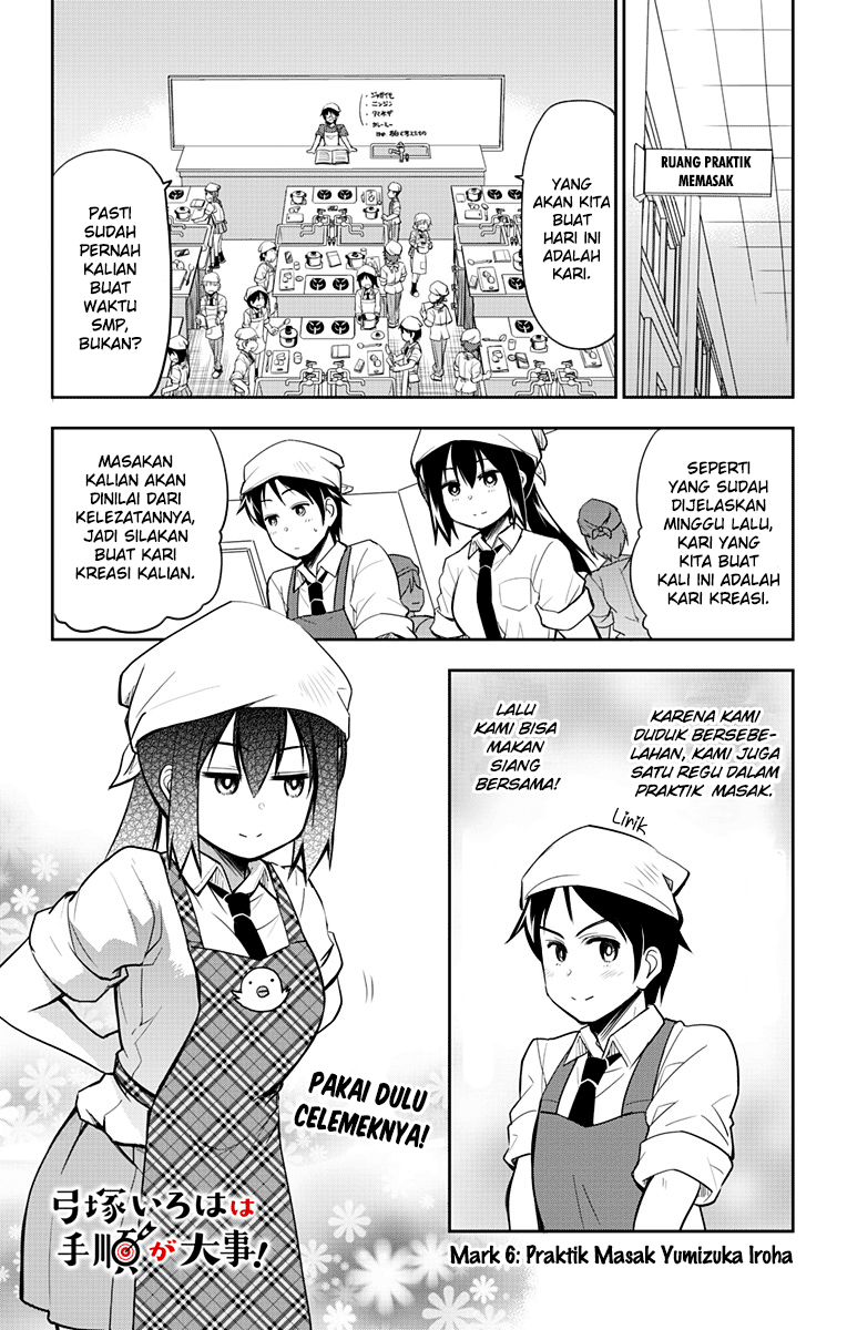 Yumizuka Iroha wa Tejun ga Daiji! Chapter 06 Bahasa Indonesia