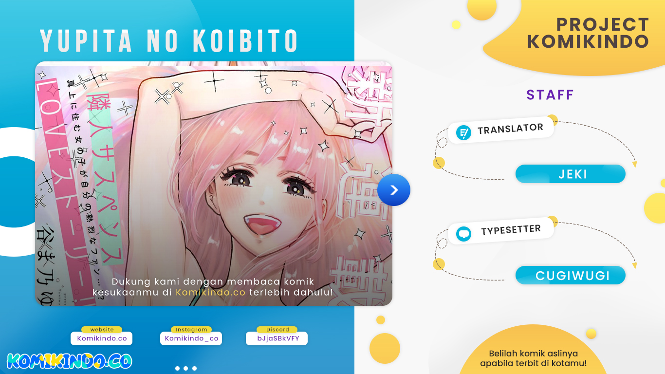 Yupita no Koibito Chapter 25 Bahasa Indonesia