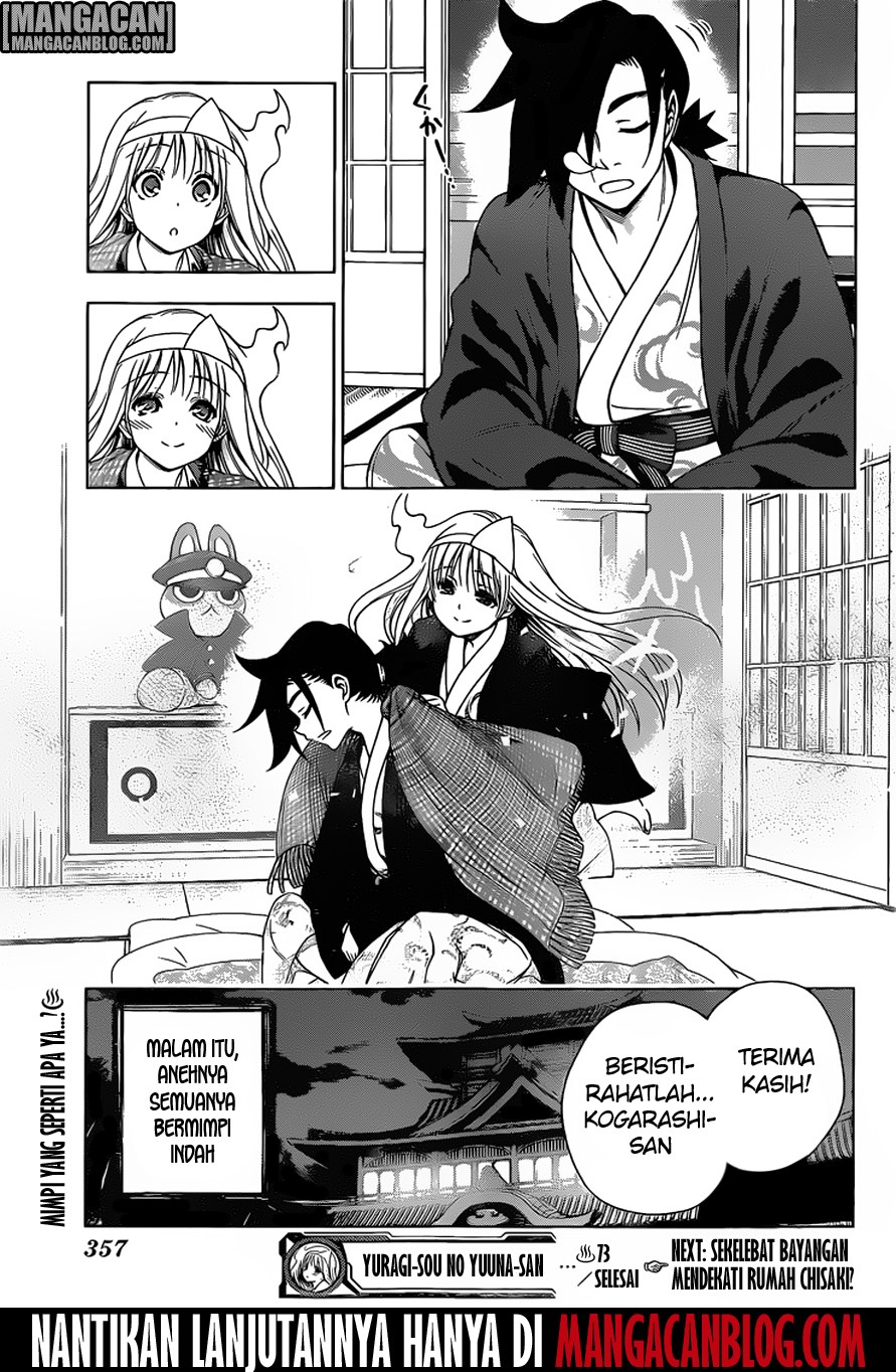 Yuragisou no Yuuna-san Chapter 73 Bahasa Indonesia