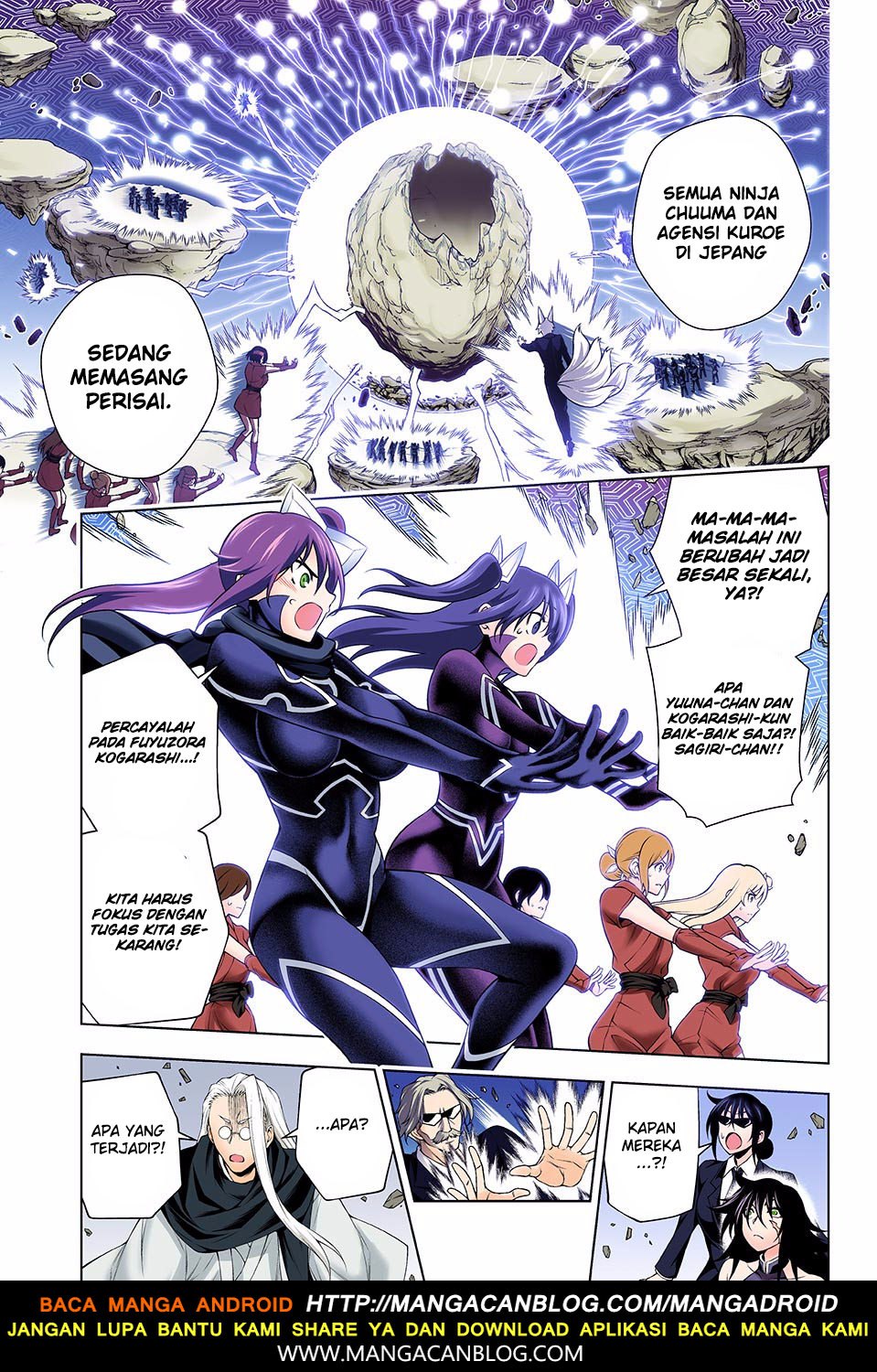 Yuragisou no Yuuna-san Chapter 127 Bahasa Indonesia