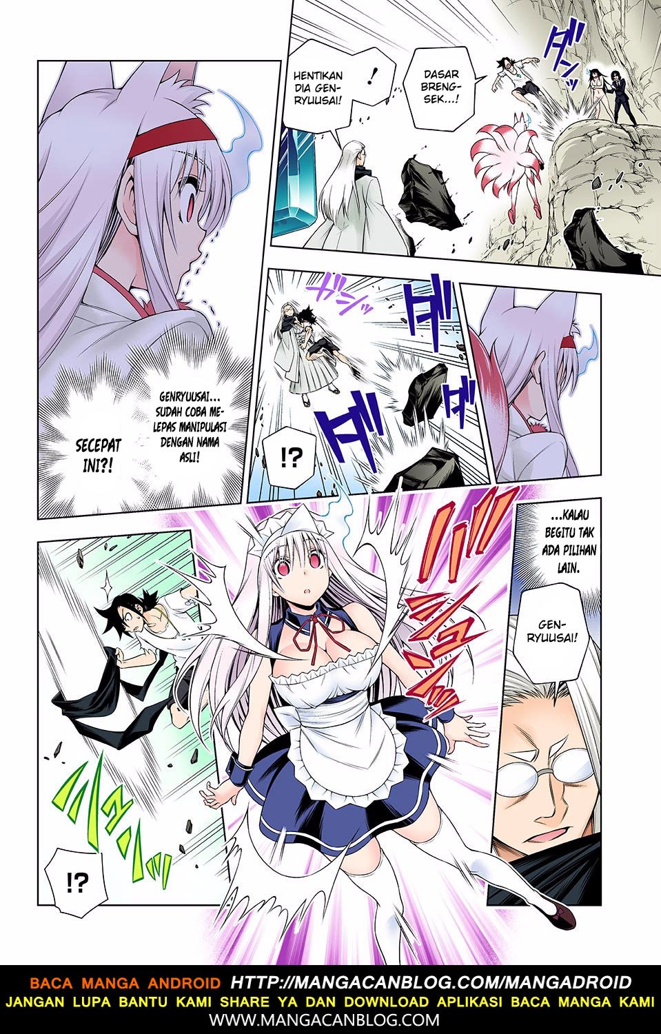 Yuragisou no Yuuna-san Chapter 127 Bahasa Indonesia