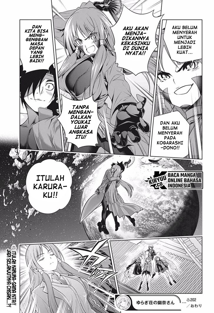 Yuragisou no Yuuna-san Chapter 202 Bahasa Indonesia