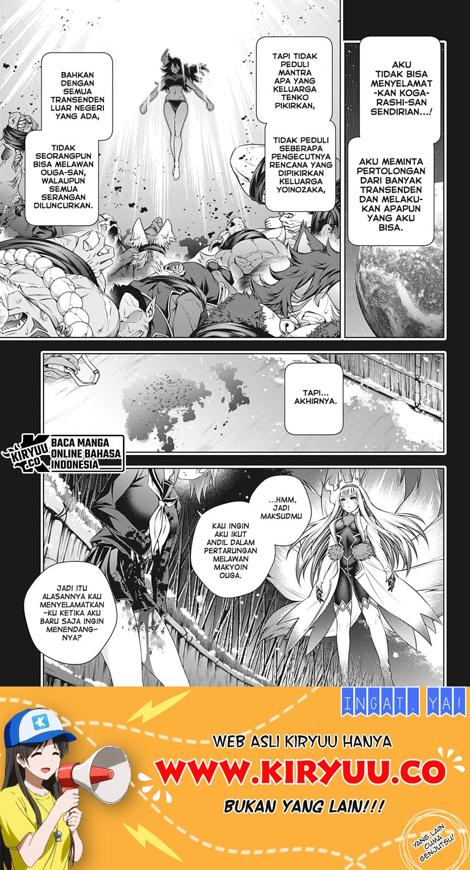 Yuragisou no Yuuna-san Chapter 206 Bahasa Indonesia