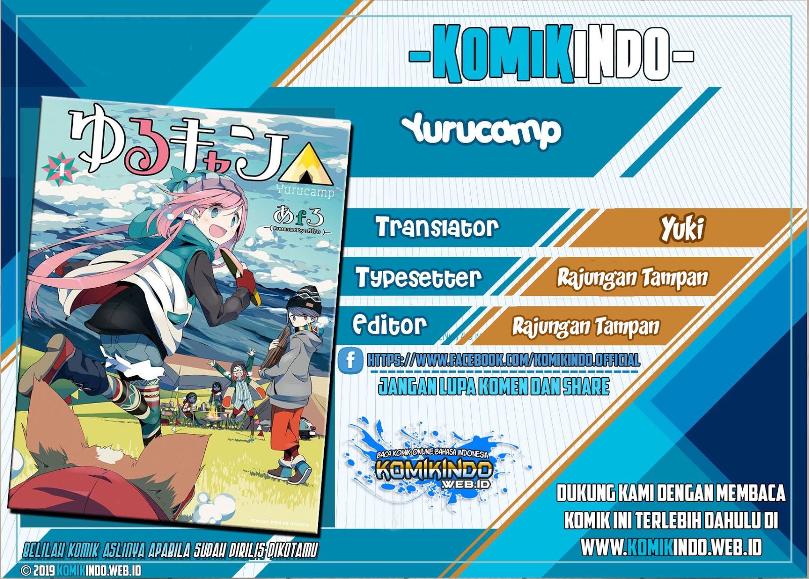 Yurucamp Chapter 31 Bahasa Indonesia