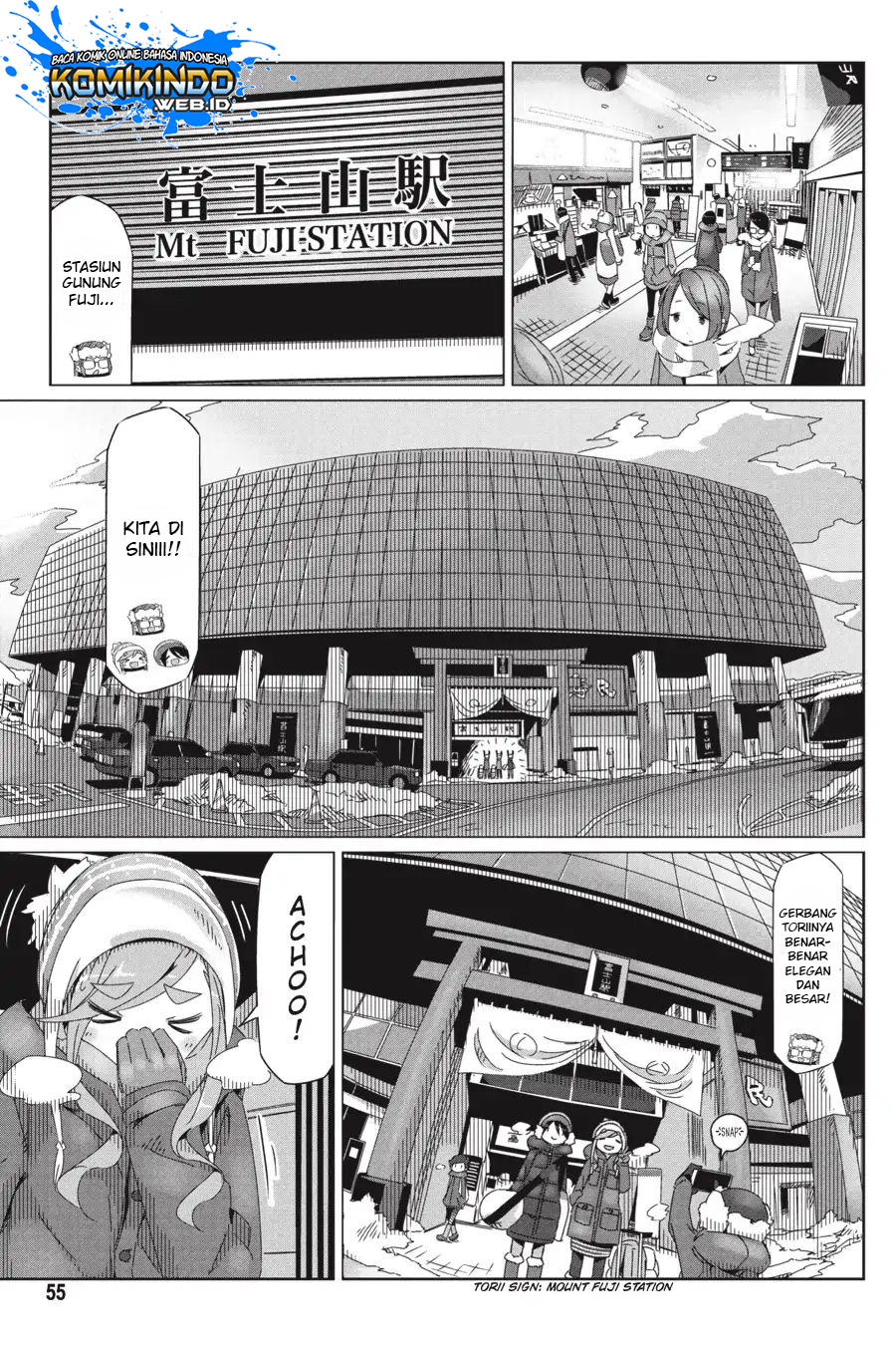 Yurucamp Chapter 31 Bahasa Indonesia
