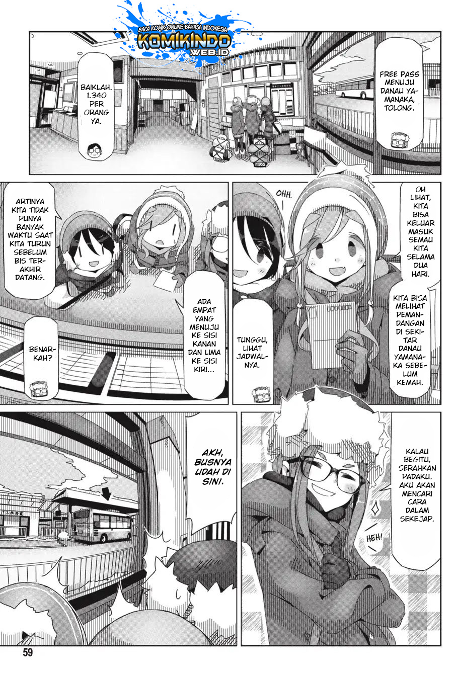 Yurucamp Chapter 31 Bahasa Indonesia