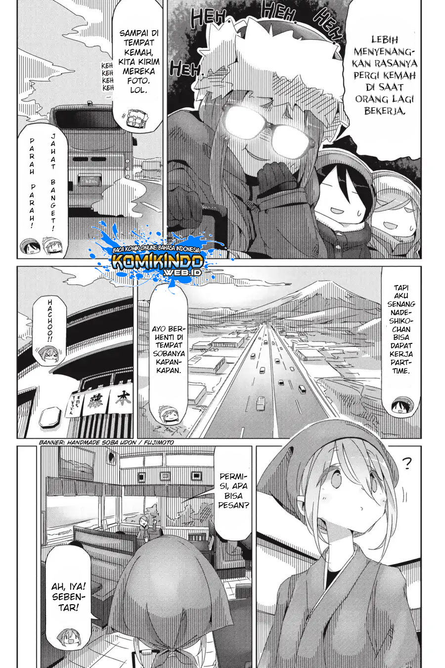 Yurucamp Chapter 31 Bahasa Indonesia