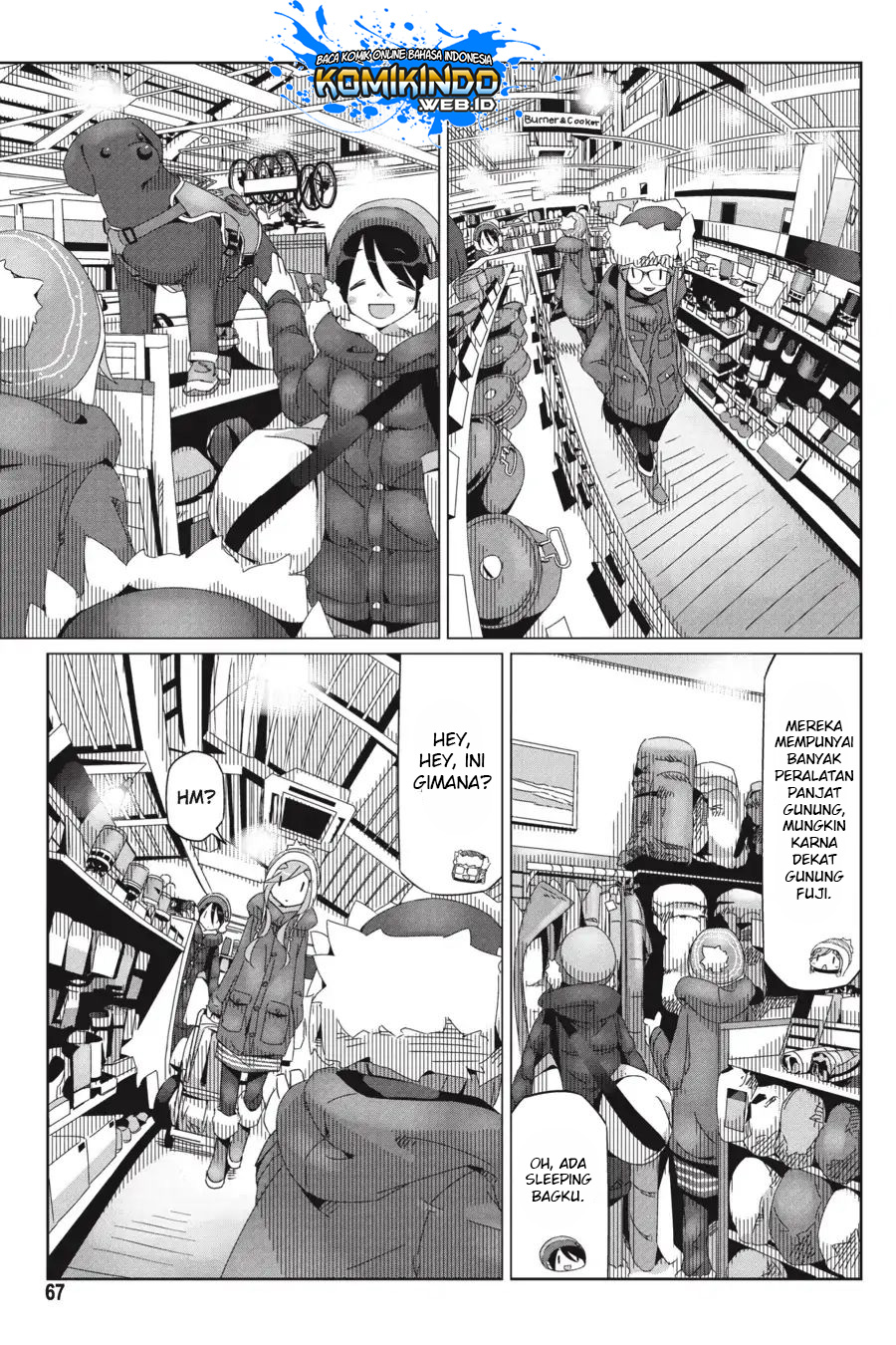 Yurucamp Chapter 31 Bahasa Indonesia
