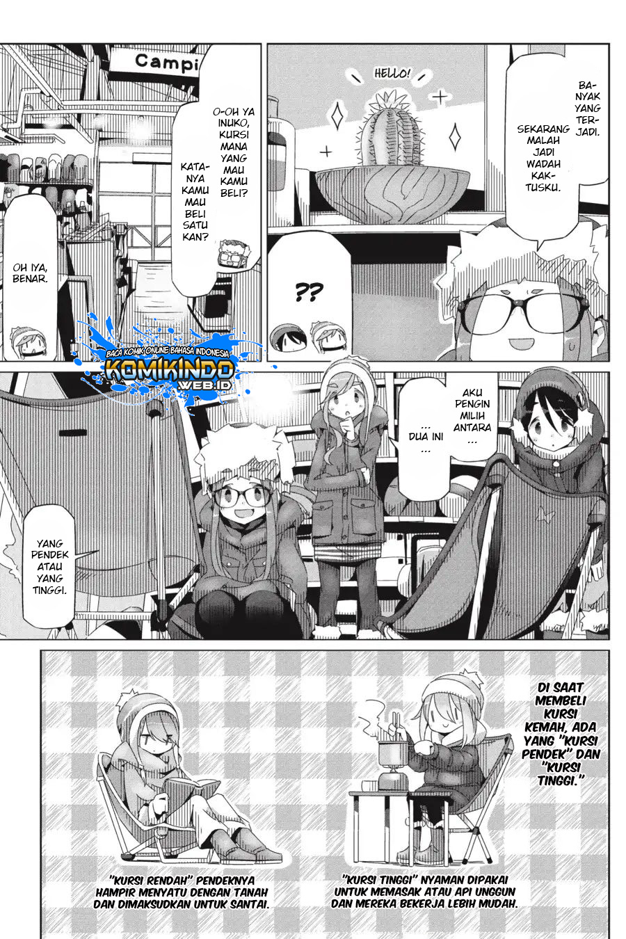 Yurucamp Chapter 31 Bahasa Indonesia