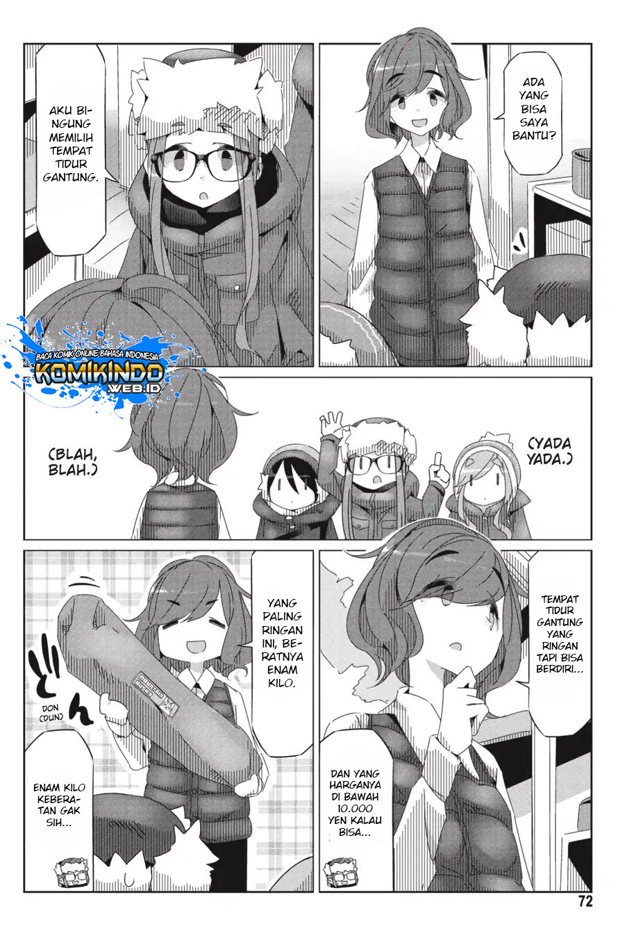 Yurucamp Chapter 31 Bahasa Indonesia