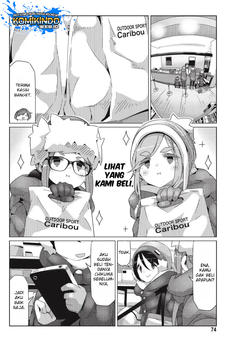 Yurucamp Chapter 31 Bahasa Indonesia