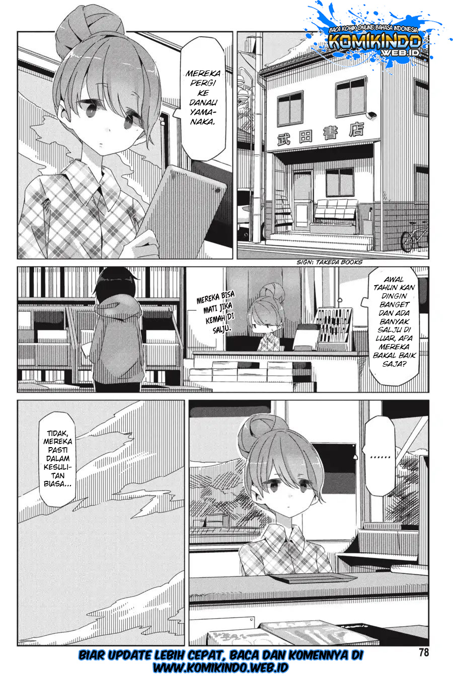 Yurucamp Chapter 31 Bahasa Indonesia