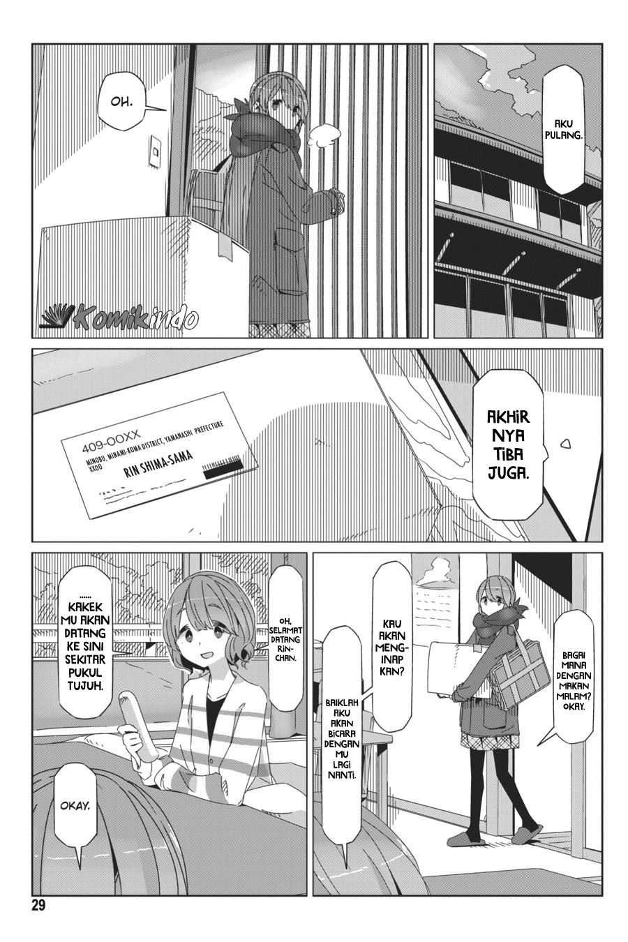 Yuru-Camp chapter 42