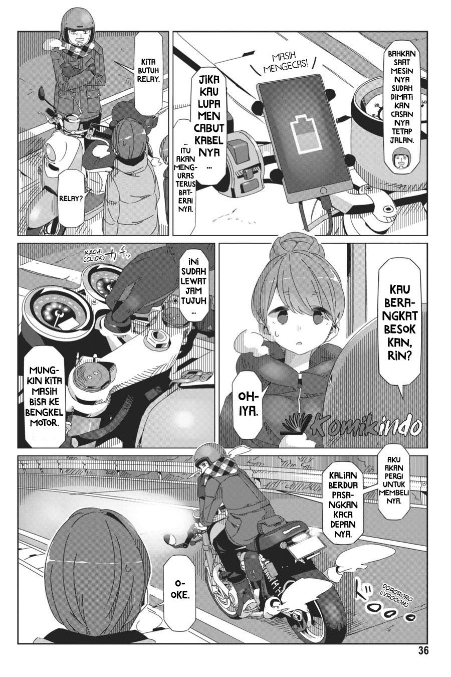 Yuru-Camp chapter 42