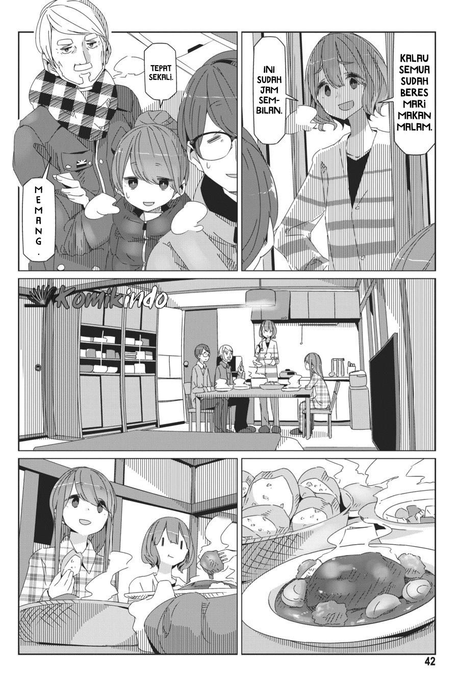 Yuru-Camp chapter 42