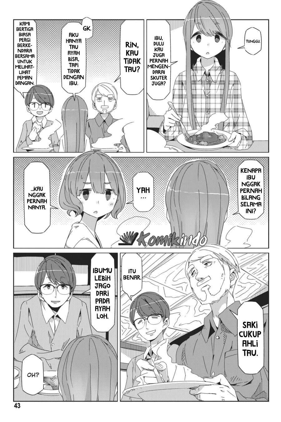 Yuru-Camp chapter 42