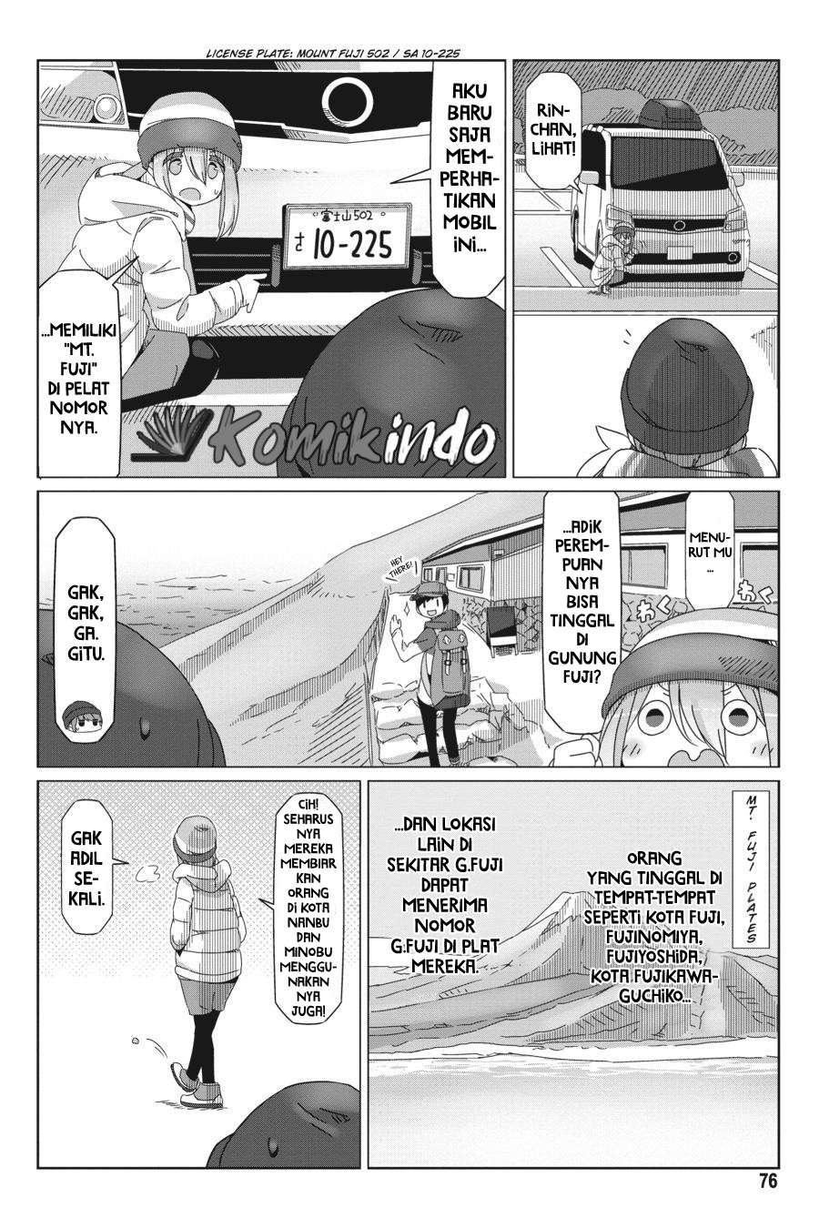Yuru-Camp chapter 49