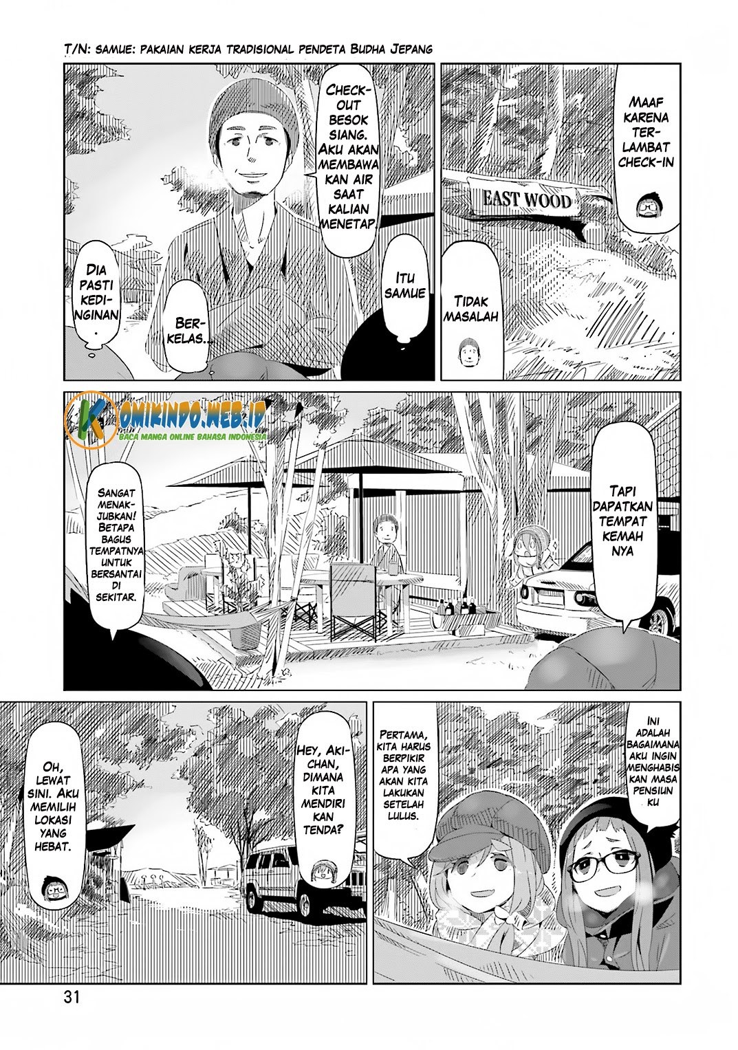 Yurucamp Chapter 08 Bahasa Indonesia