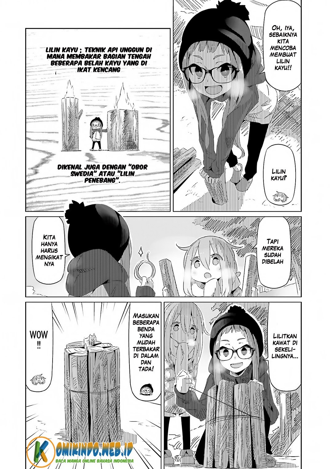 Yurucamp Chapter 08 Bahasa Indonesia