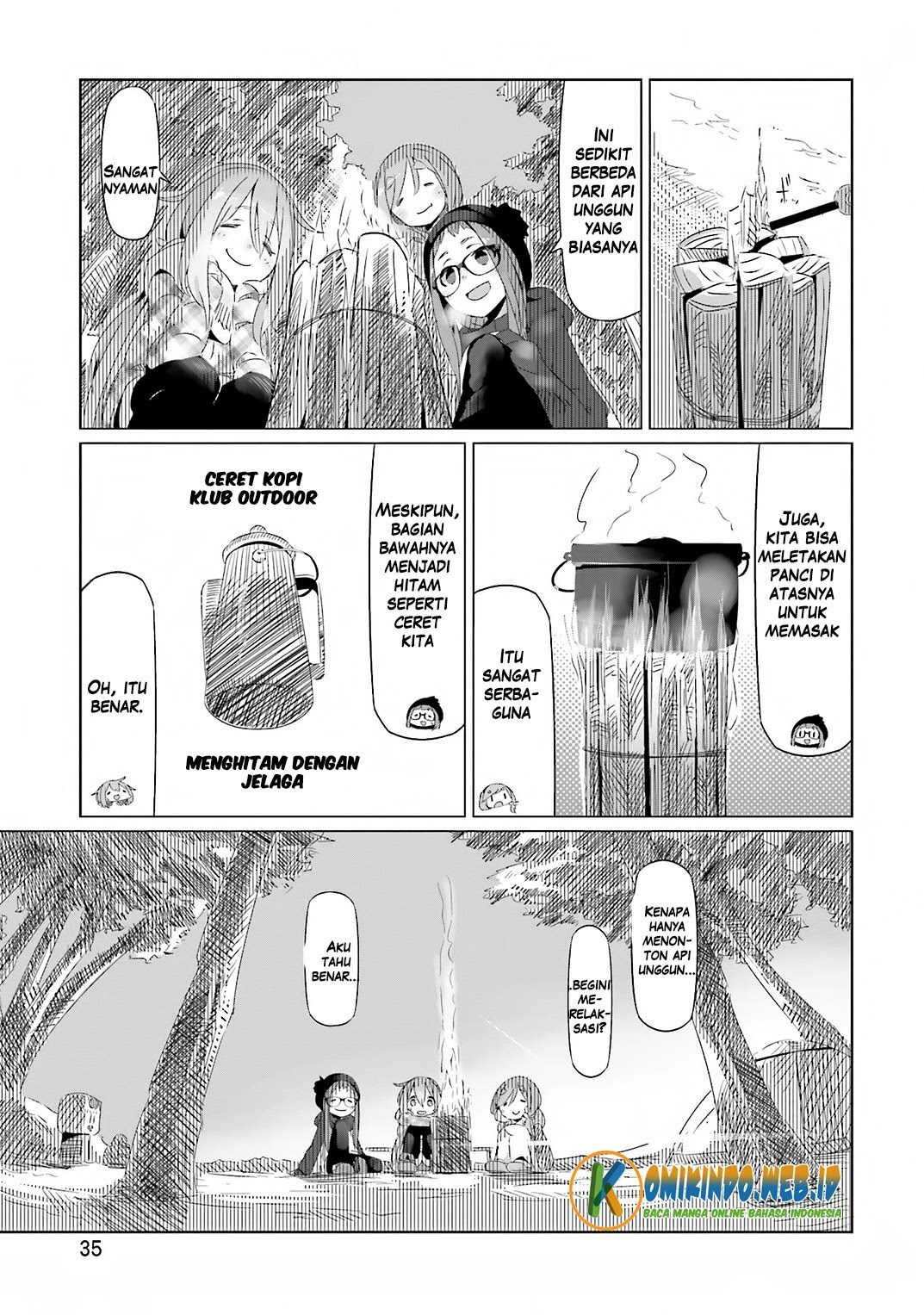 Yurucamp Chapter 08 Bahasa Indonesia