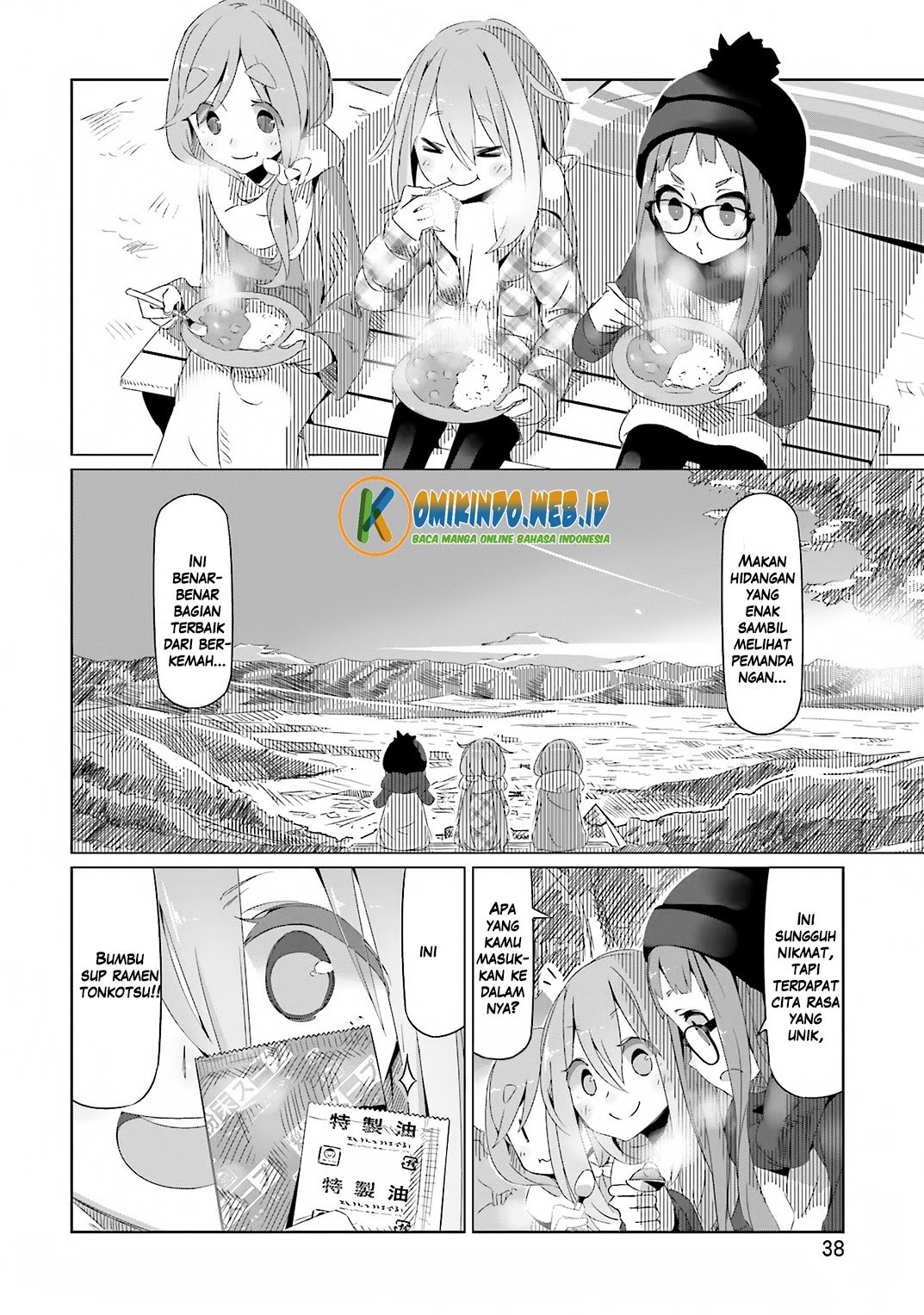 Yurucamp Chapter 08 Bahasa Indonesia