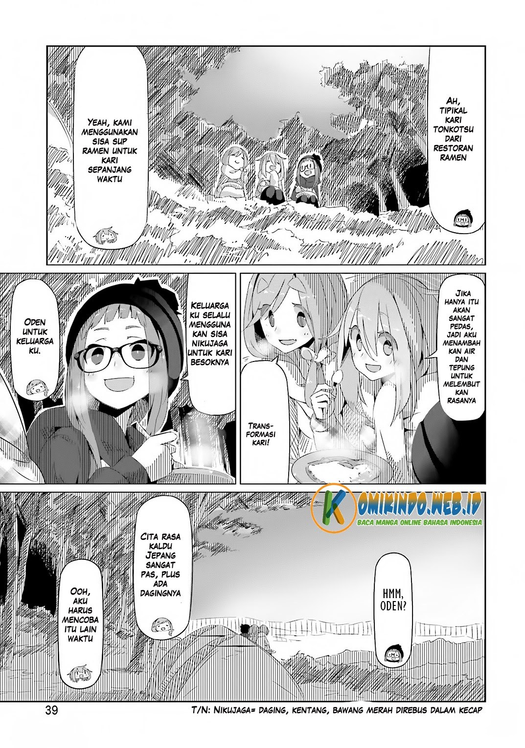 Yurucamp Chapter 08 Bahasa Indonesia