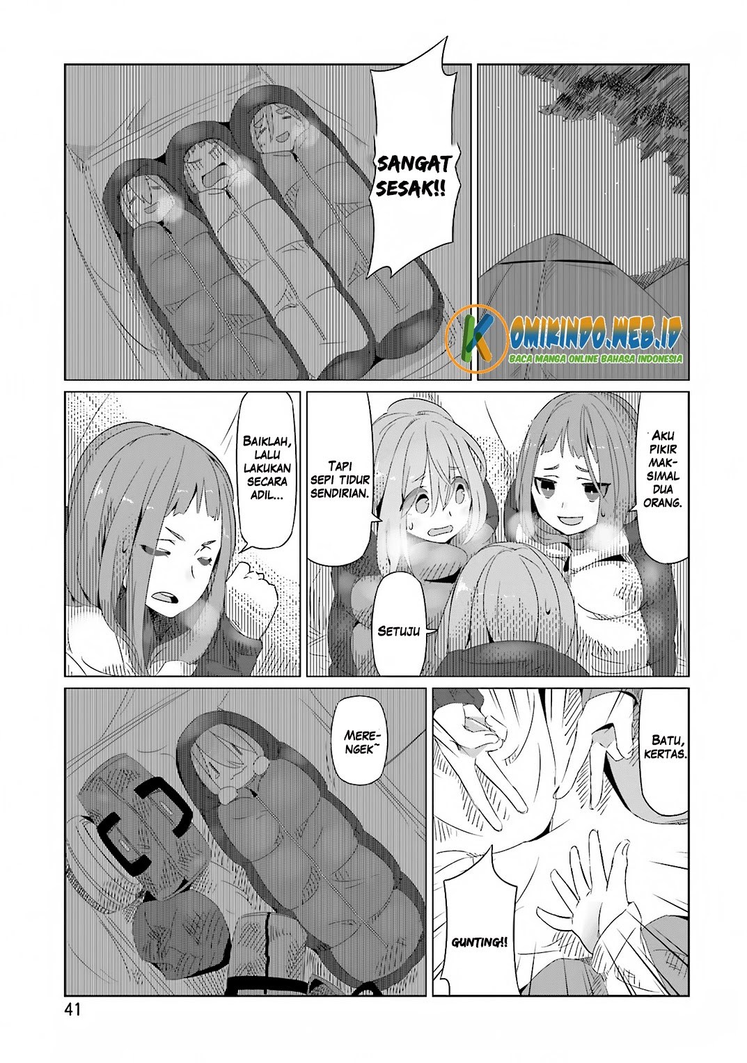 Yurucamp Chapter 08 Bahasa Indonesia