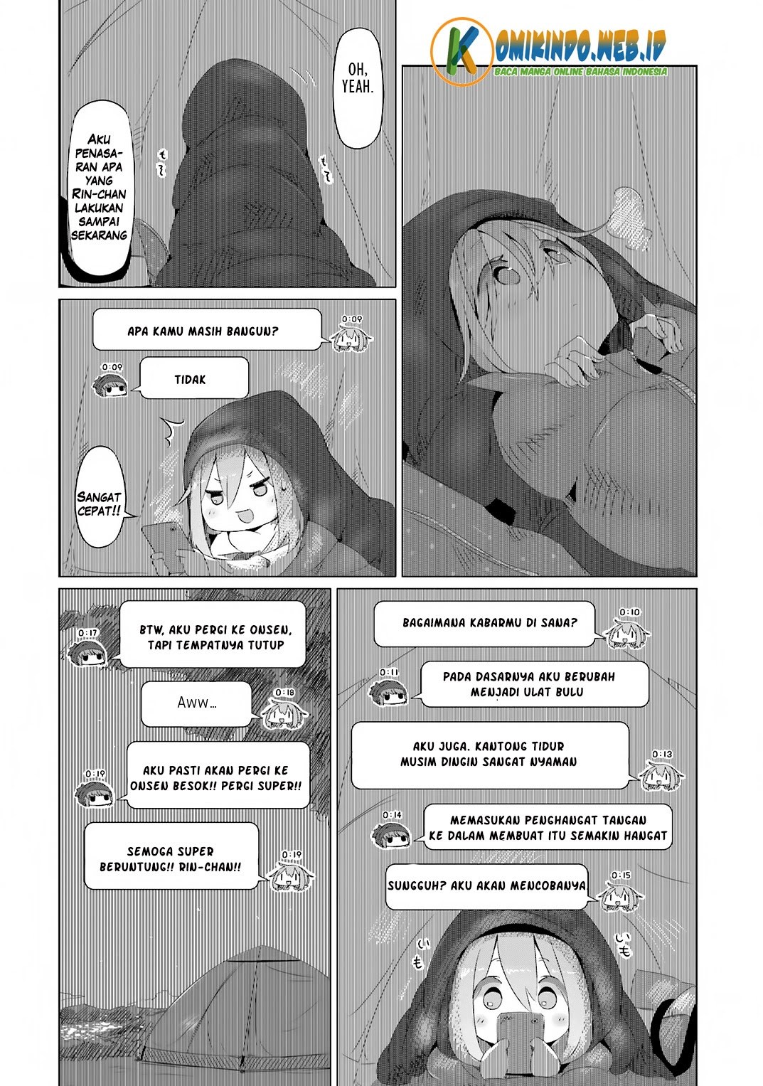 Yurucamp Chapter 08 Bahasa Indonesia