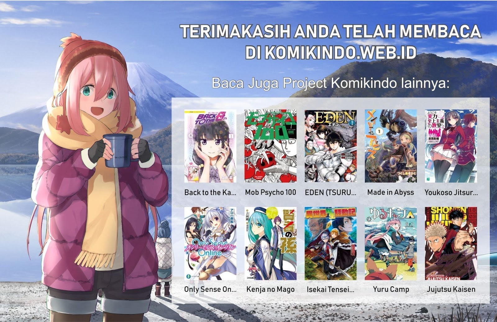 Yurucamp Chapter 08 Bahasa Indonesia